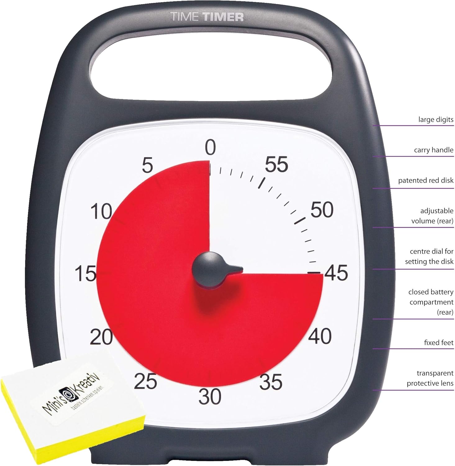 Time Timer PLUS 60 Minuten